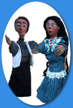 Pistachio and Almondine: a classic puppet tale.